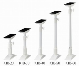 KTB-30家具転倒防止伸縮棒S白　2本